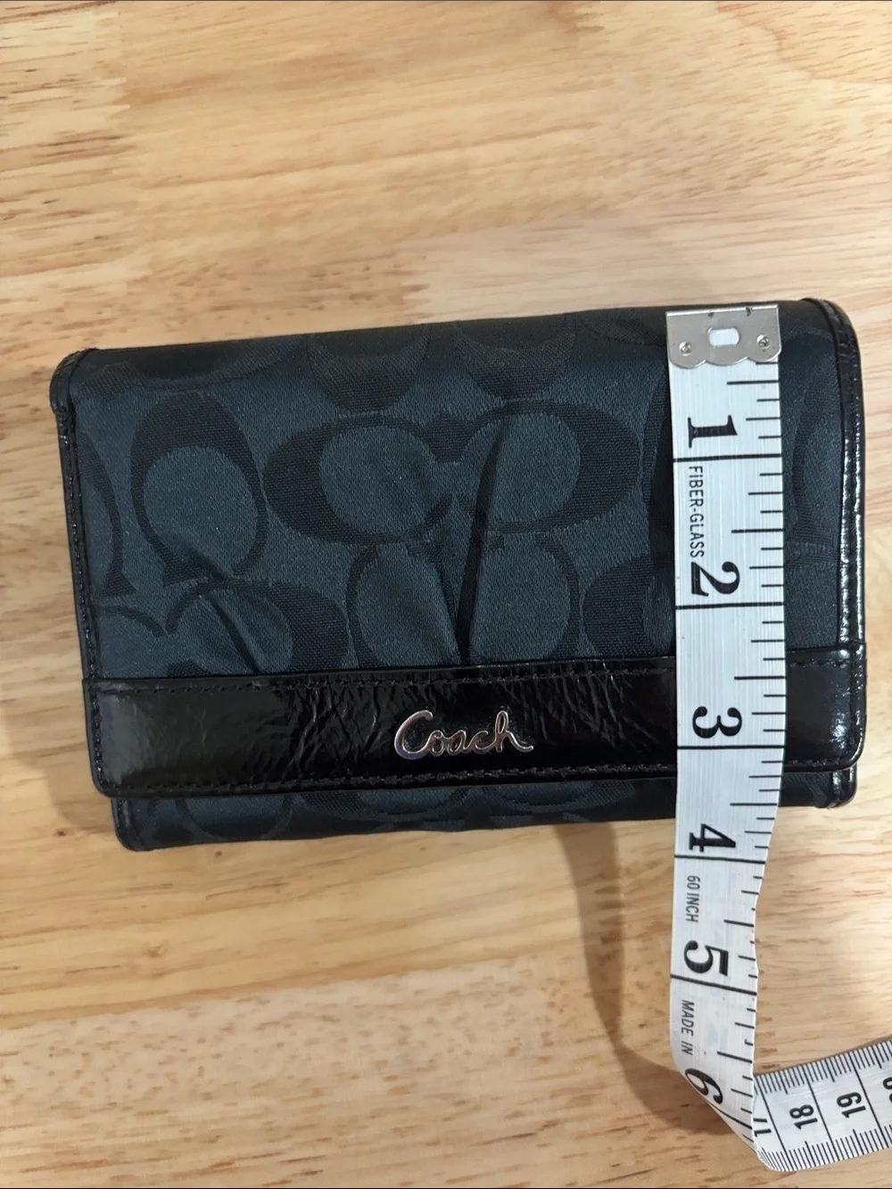 Coach signature jacquard